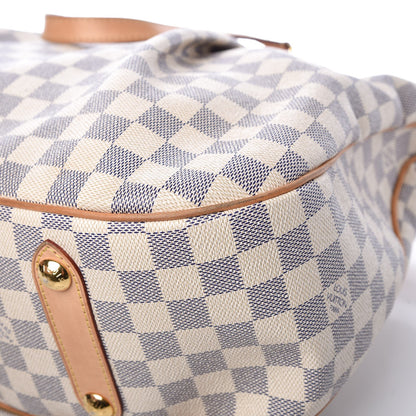 Prada Soft Calfskin Impunture Diagramme Medium Chain Flap Shoulder Bag Cipria 10 of 15