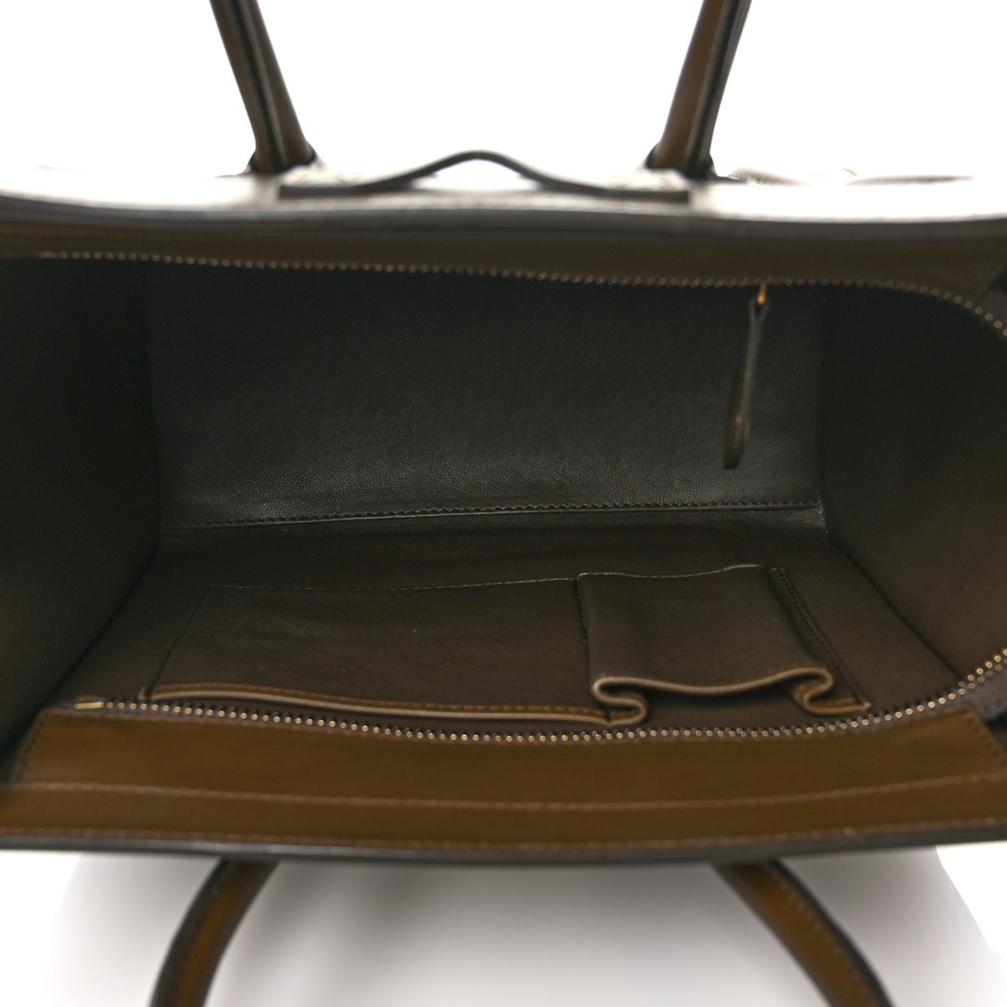 Velluto Smooth Calfskin Suede Micro Tri-Color Luggage