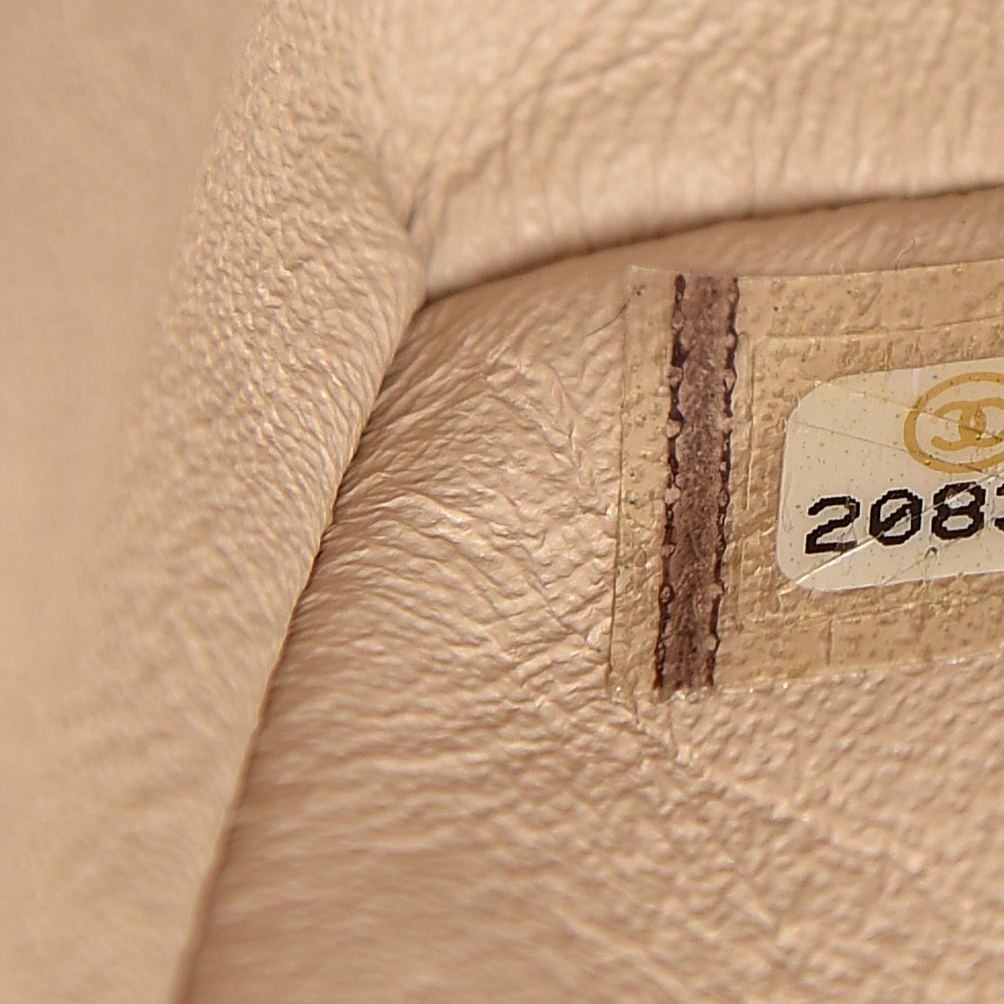 Patent Distressed Calfskin Quilted 2.55 Reissue 225 Flap Beige