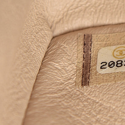 Chanel Patent Distressed Calfskin Quilted 2.55 Reissue 225 Flap Beige 7 of 11