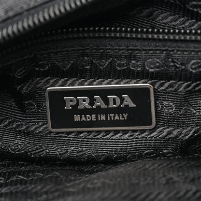 Prada Tessuto Nylon Crossbody Bag Black 6 of 10