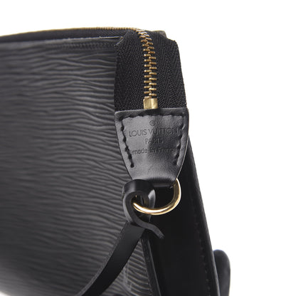 Louis Vuitton Epi Pochette Accessories 24 Black 7 of 11