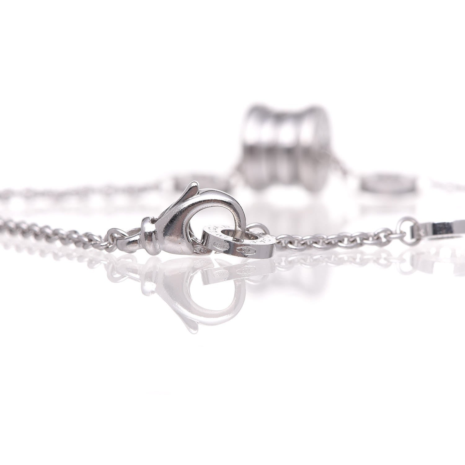 Bulgari 18K White Gold B.Zero1 Bracelet 4 of 7