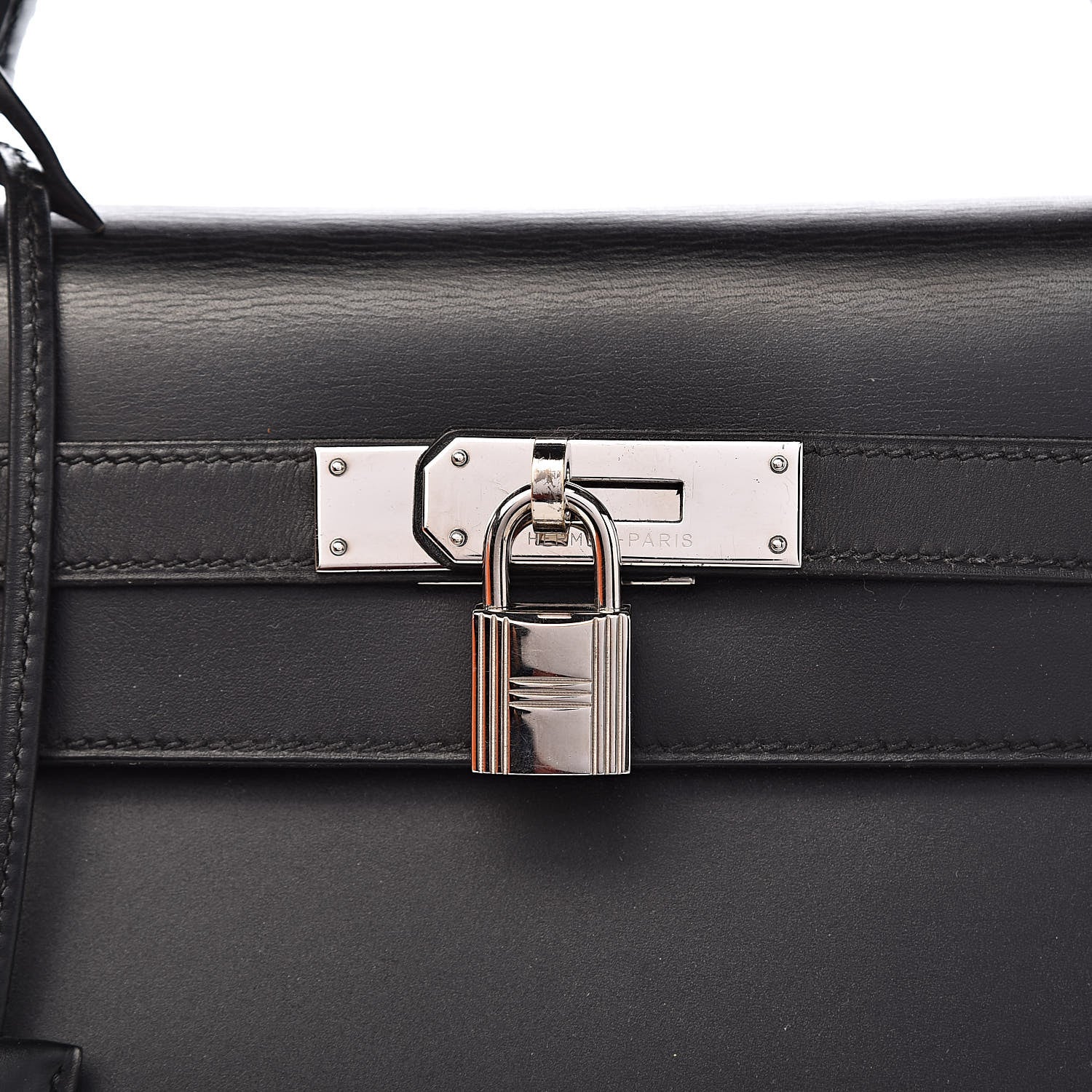 Hermes Chamonix Kelly Sellier 32 Black 38 of 39