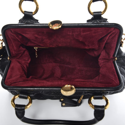Marc Jacobs Calfskin Quilted Stam Black 5 of 7