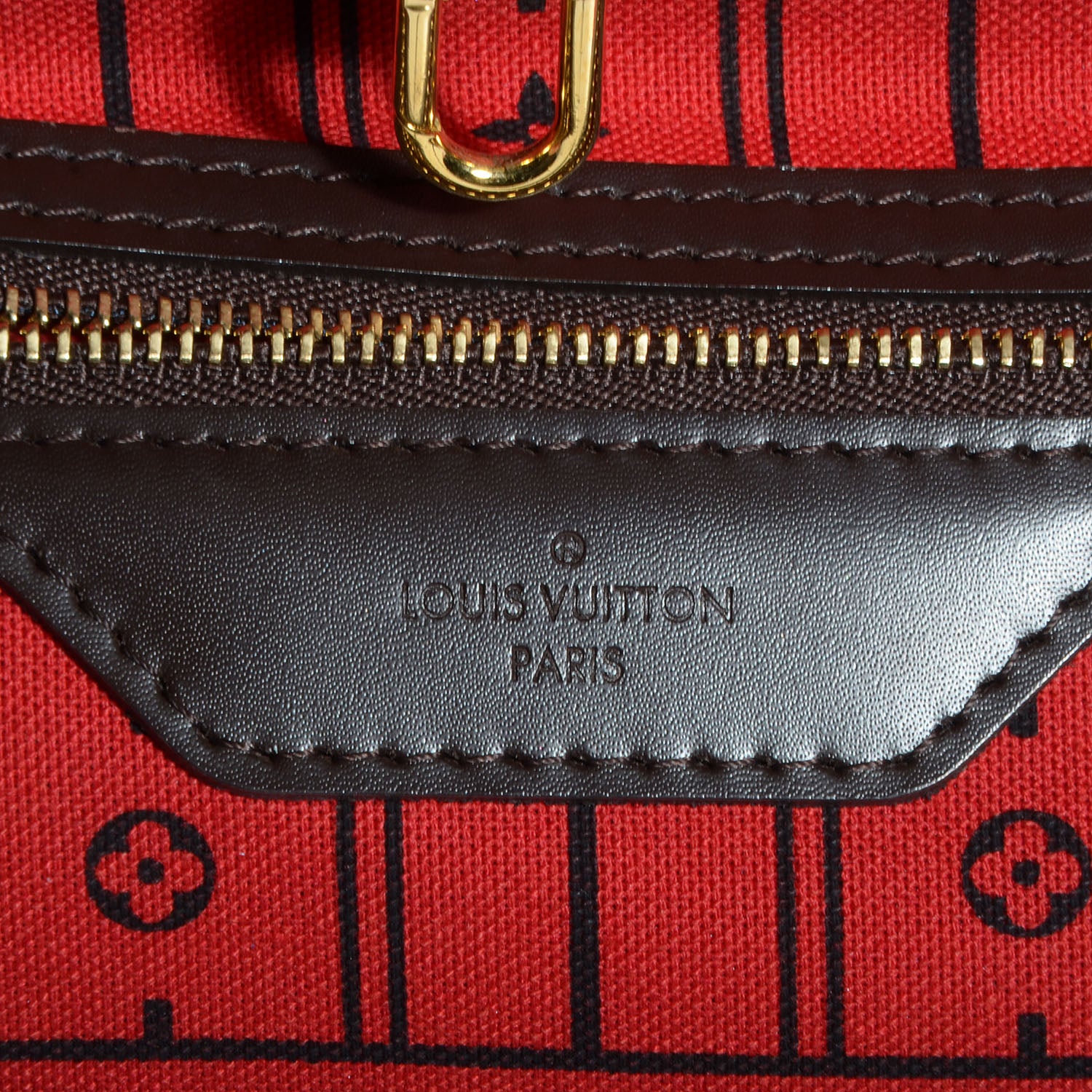 Louis Vuitton Damier Ebene Neverfull MM 8 of 8