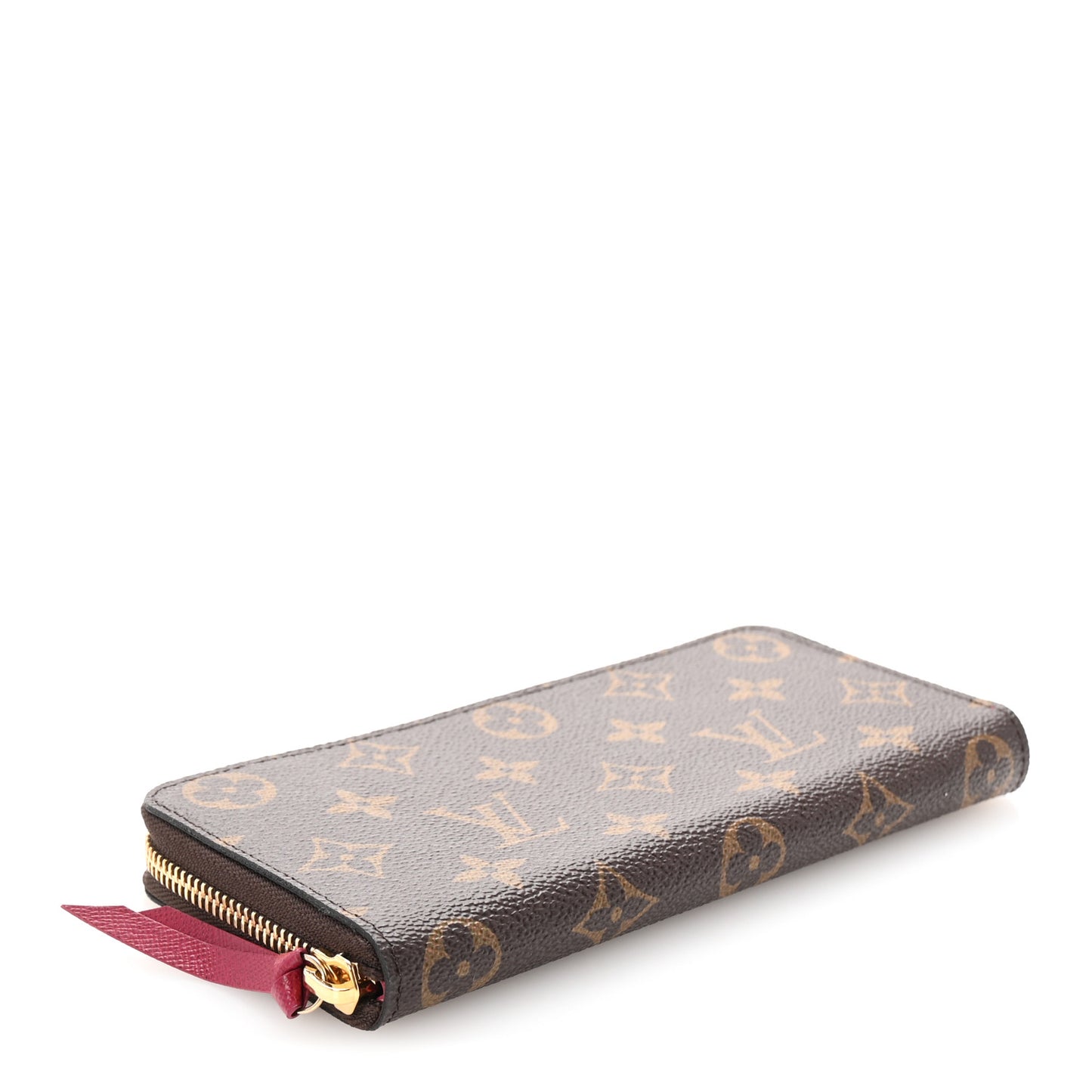 Monogram Clemence Wallet Fuchsia