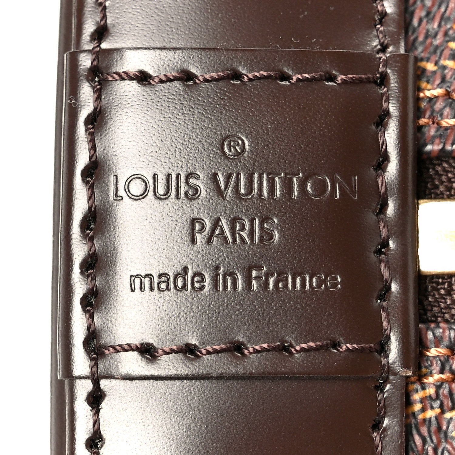 Louis Vuitton Damier Ebene Alma PM 6 of 9
