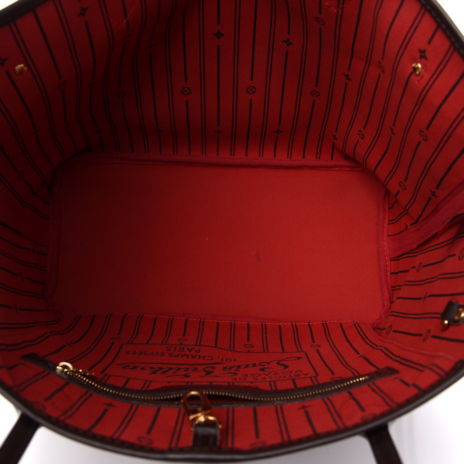 Louis Vuitton Damier Ebene Neverfull MM 5 of 11