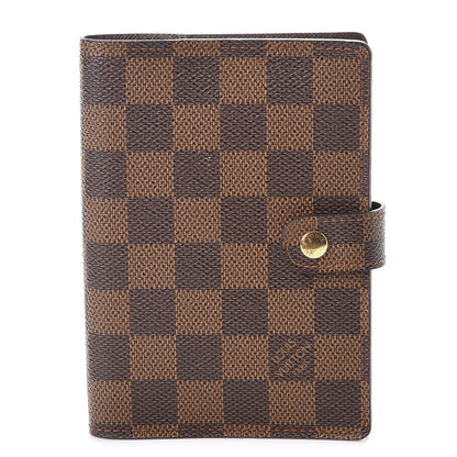 Louis Vuitton Damier Ebene Small Ring Agenda Cover 1 of 8