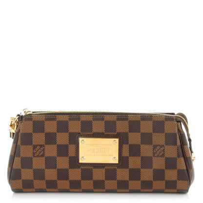 Louis Vuitton Damier Ebene Eva Clutch 1 of 8