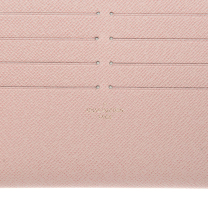 Louis Vuitton Calfskin Felicie Card Holder Insert Rose Ballerine 6 of 6
