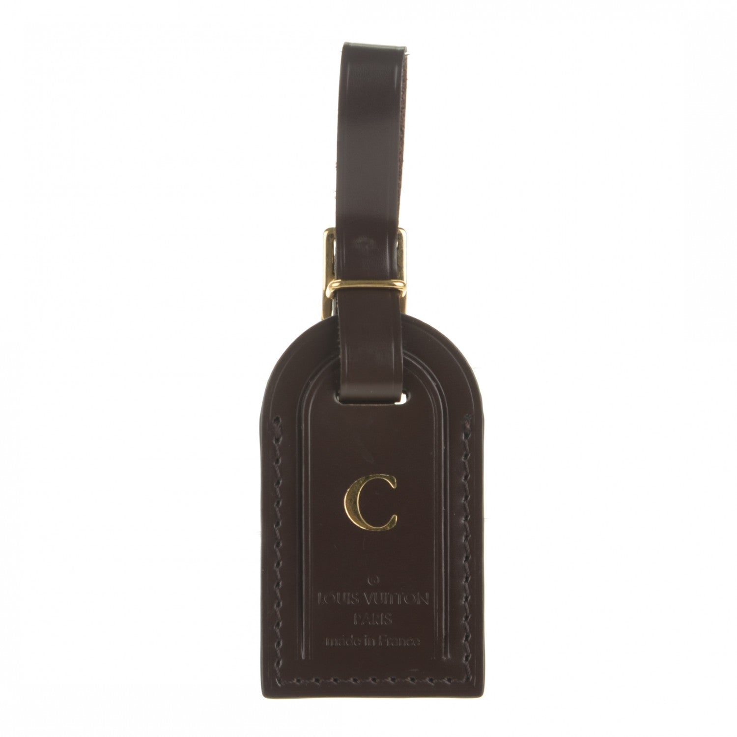 Louis Vuitton Calfskin Luggage Tag Ebene 1 of 3