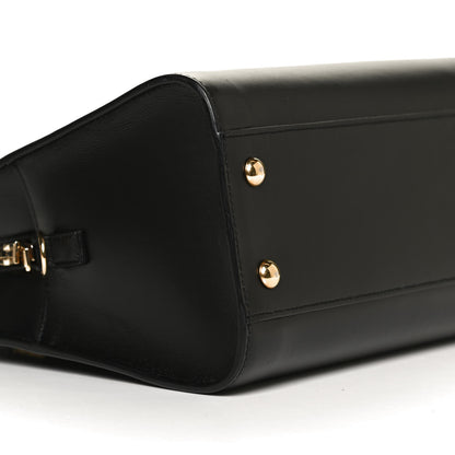Saint Laurent Calfskin Monogram Baby Cabas Black 8 of 10