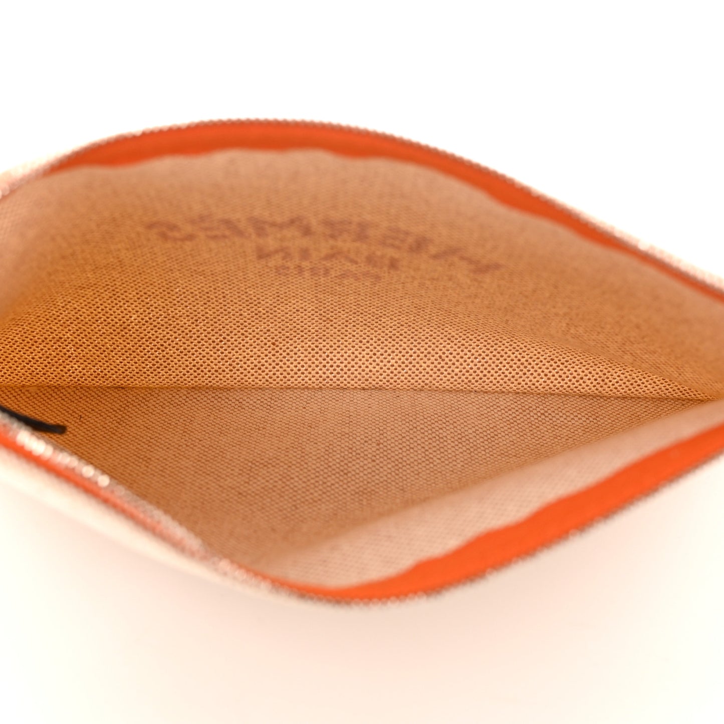 Toile Flat Yachting Pouch Orange
