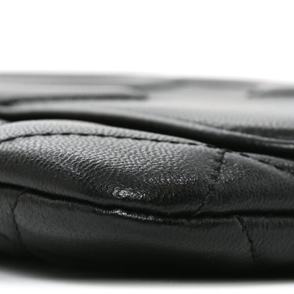 Chanel Goatskin Quilted Timeless CC Clutch Black 10 of 11