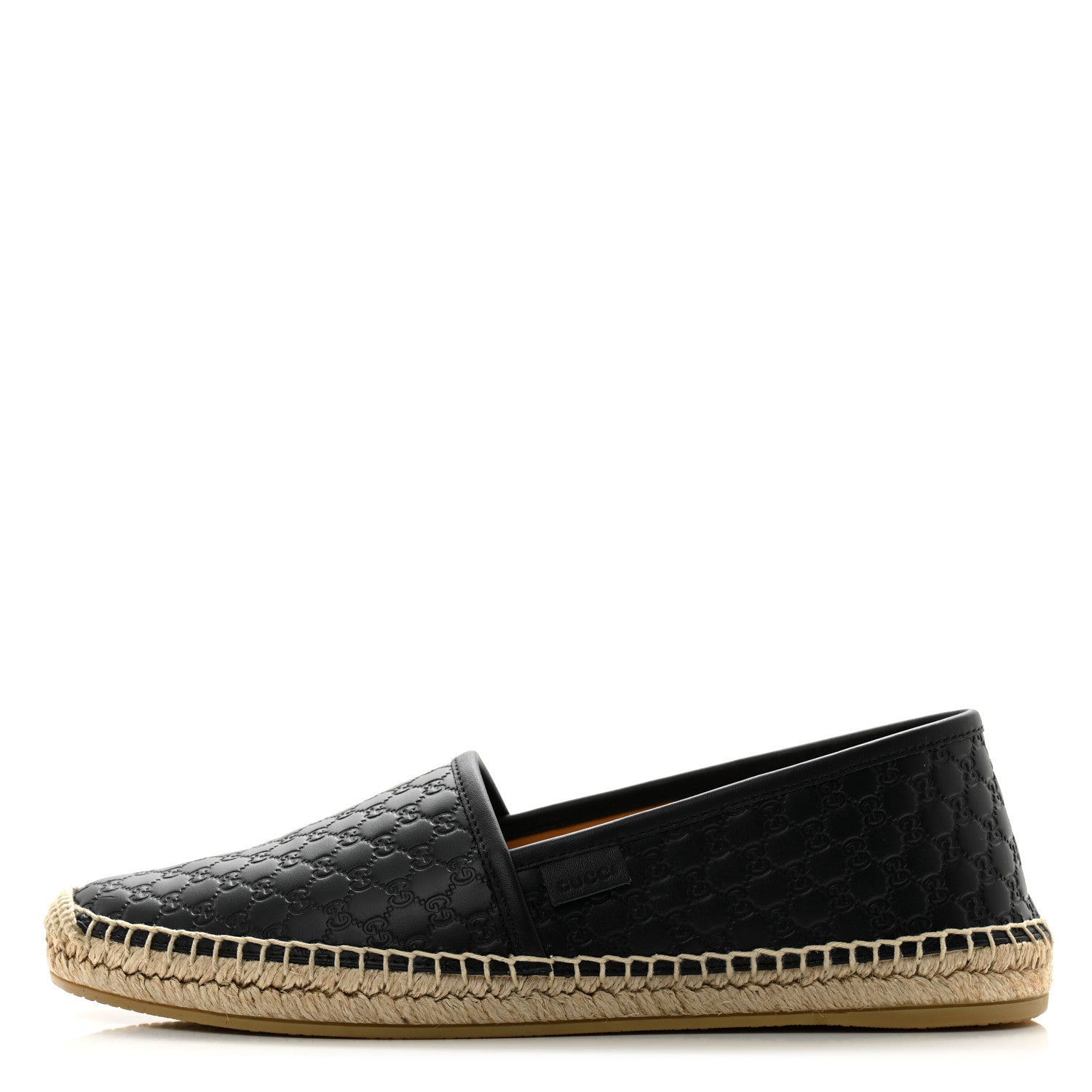 Gucci Microguccissima Signature Espadrilles 38 Black 1 of 9