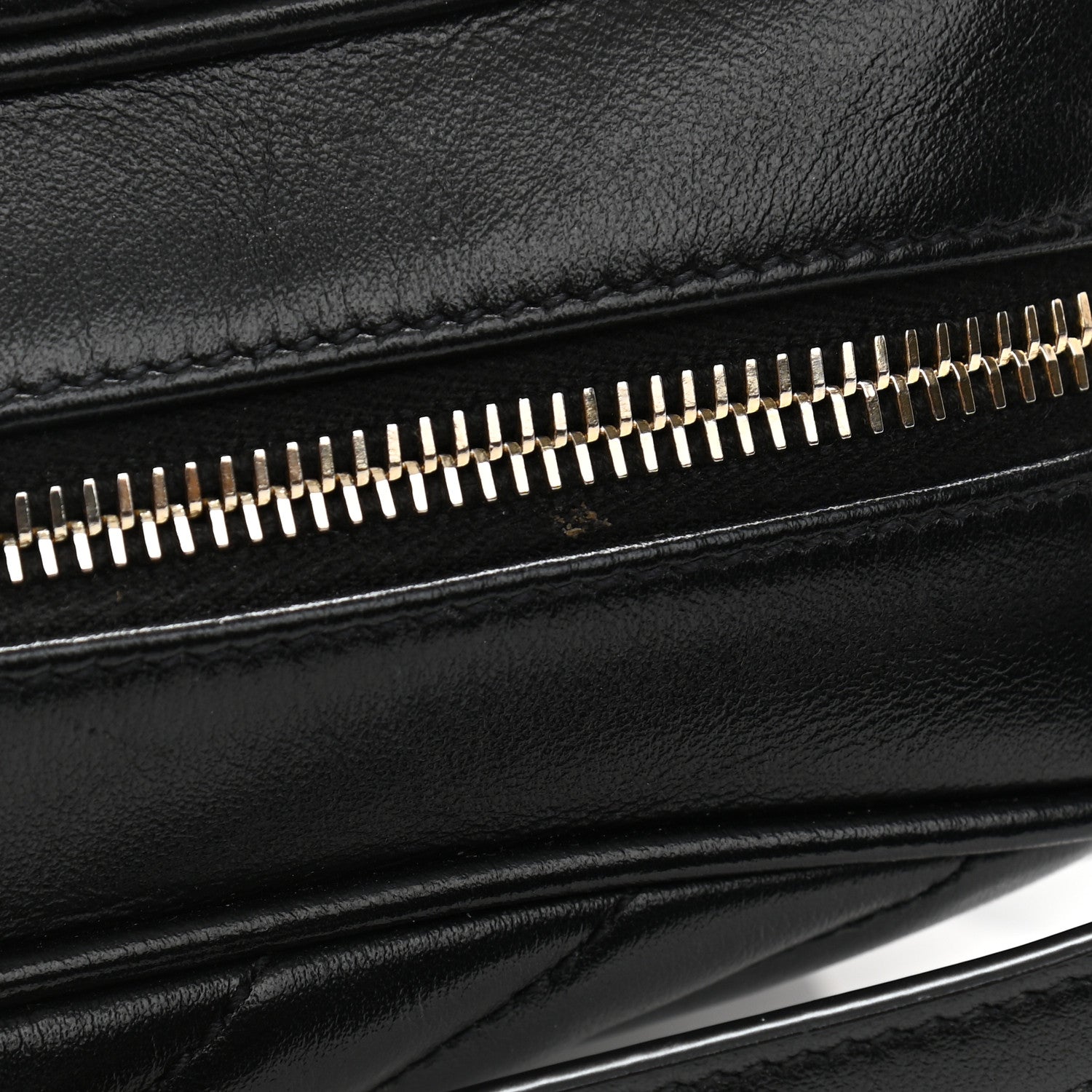 Saint Laurent Calfskin Matelasse Monogram Lou Camera Bag Black 12 of 14