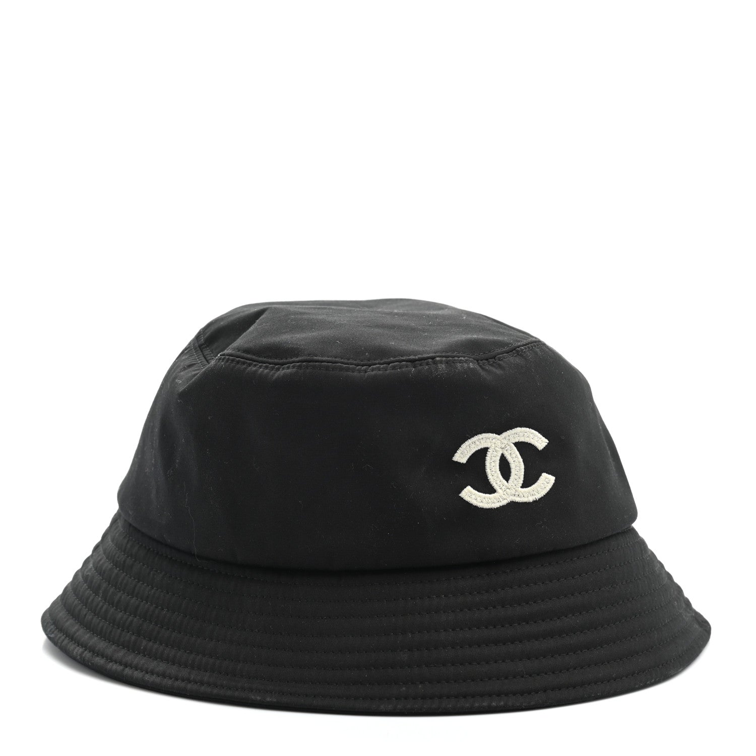 Chanel Cotton CC Bucket Hat Black 3 of 8