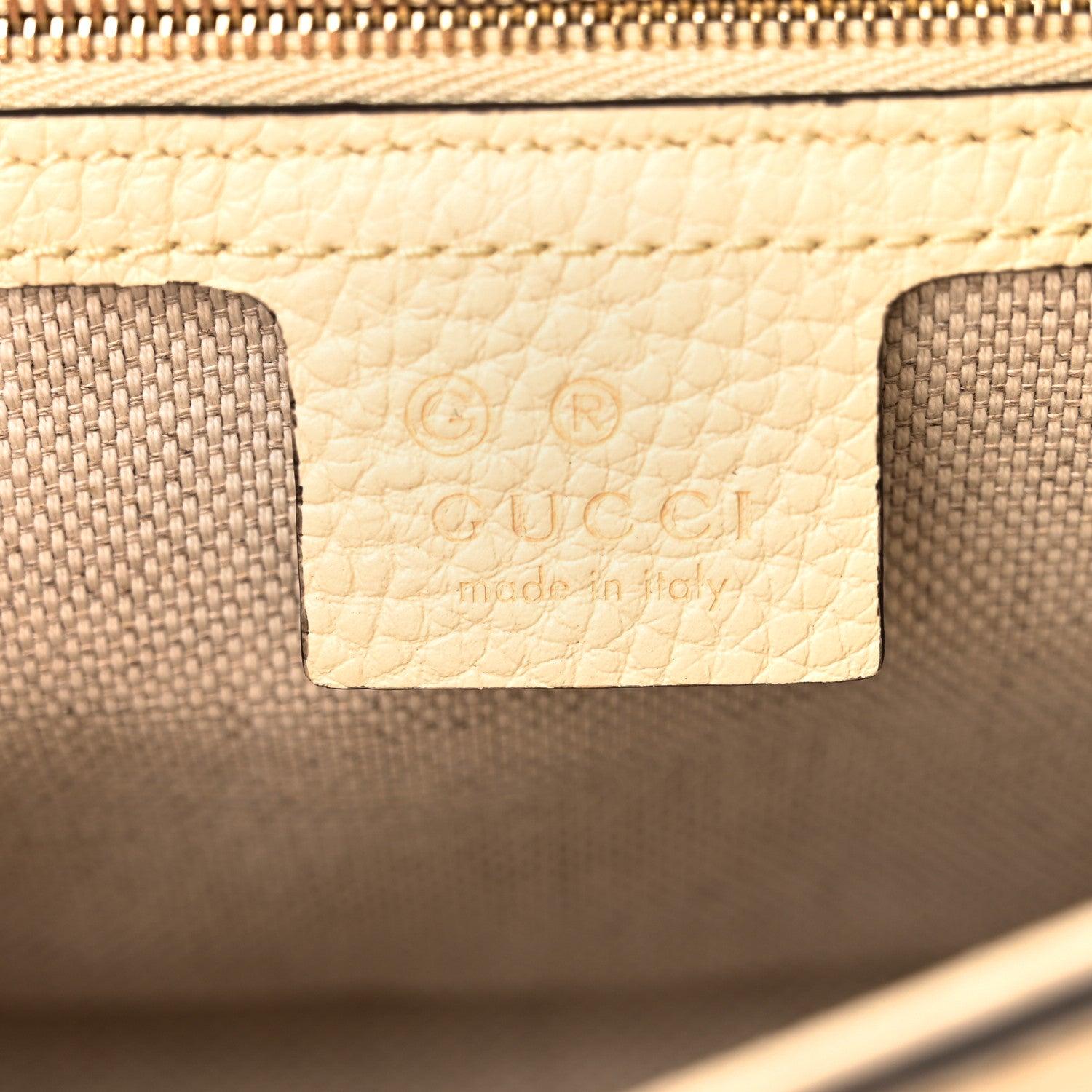 Gucci Cellarius Calfskin Medium Soho Flap Crossbody Ivoire 6 of 11