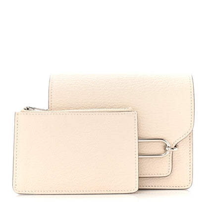 Hermes Chevre Mysore Roulis Slim Wallet Nata 1 of 9