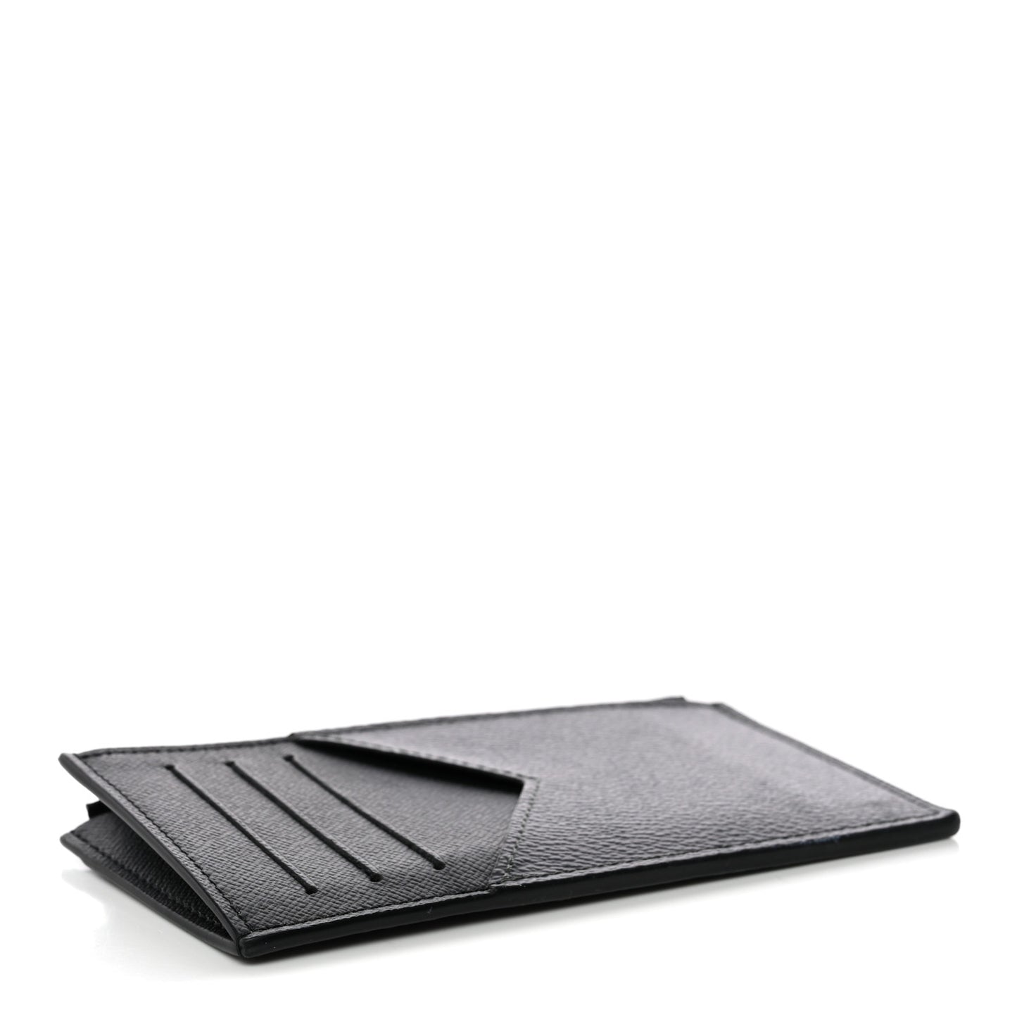 Reverse Monogram Eclipse Taiga Coin Card Holder