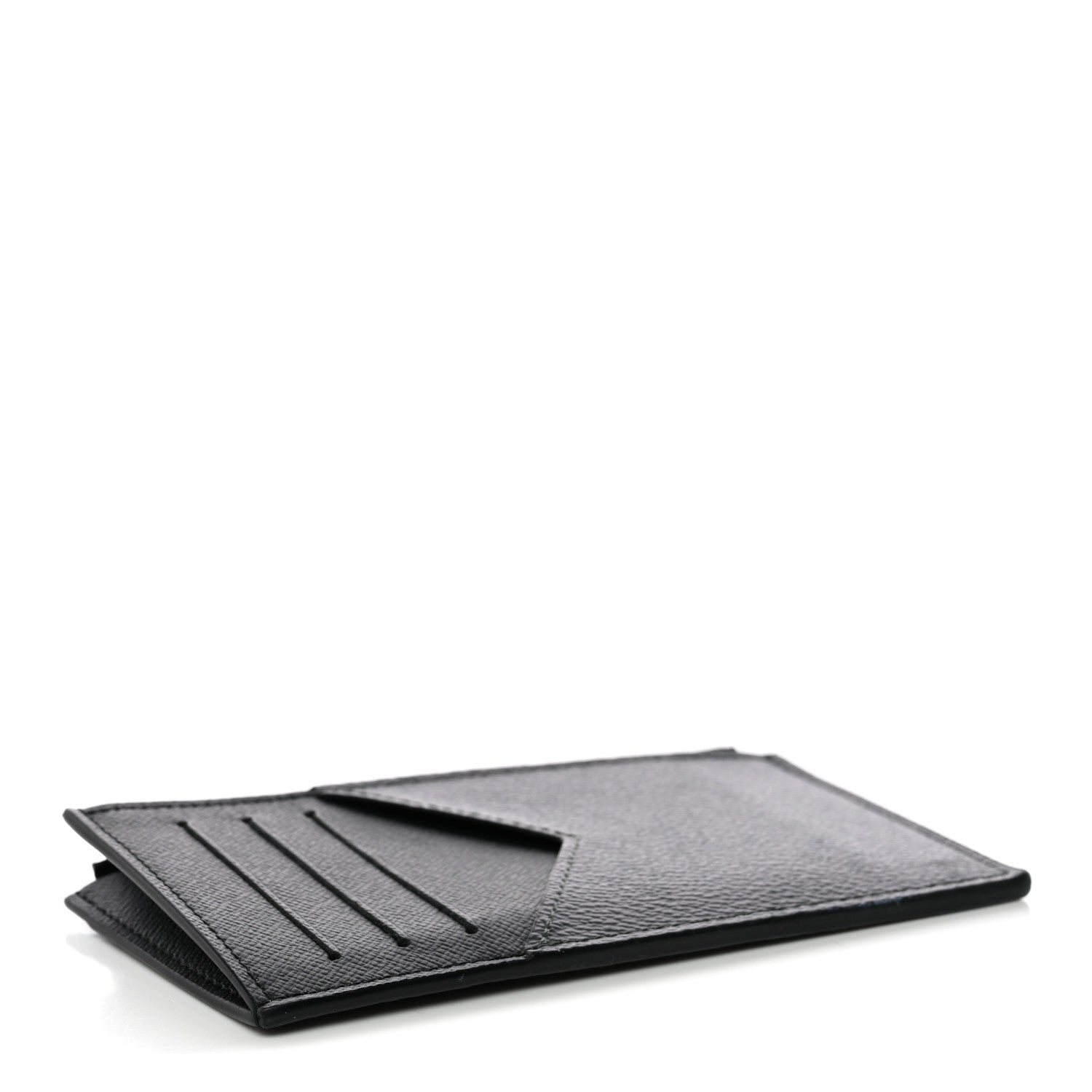 Louis Vuitton Reverse Monogram Eclipse Taiga Coin Card Holder 4 of 6