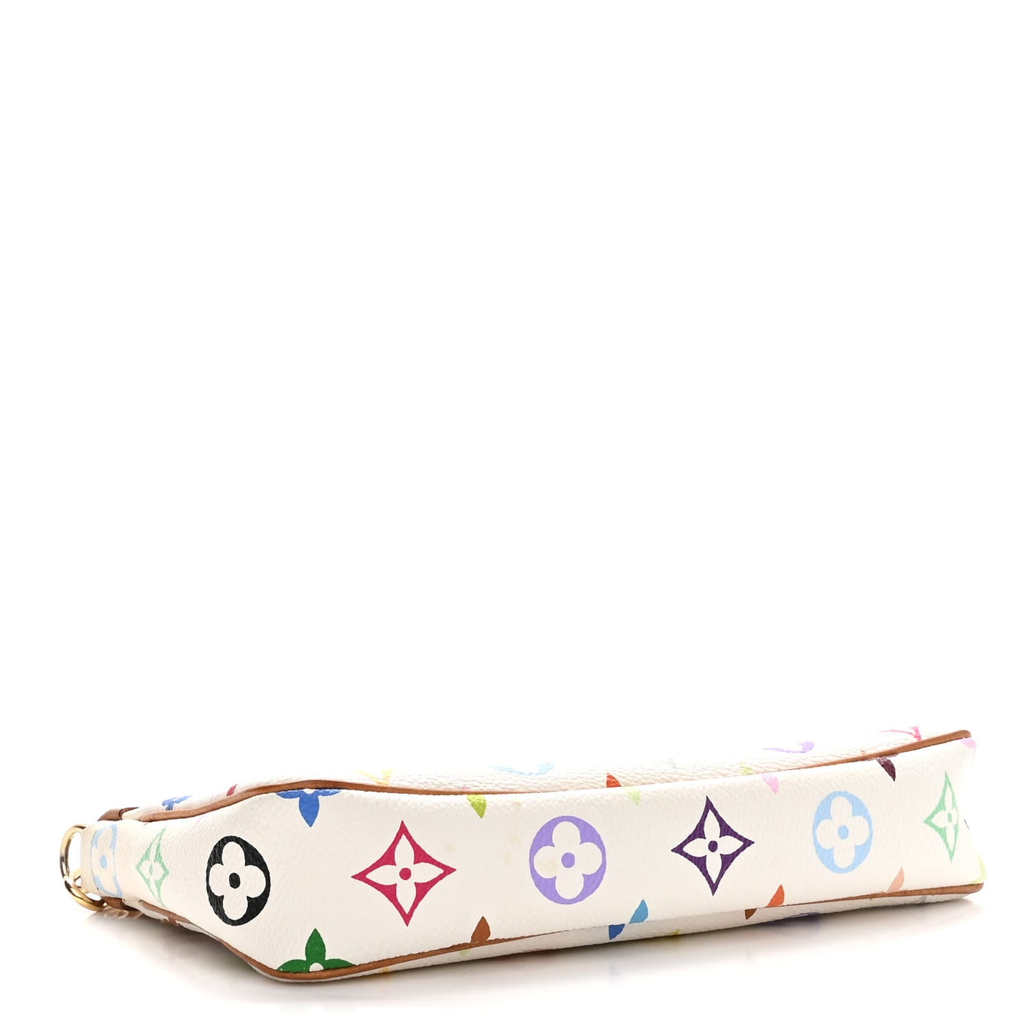 Monogram Multicolor Pochette Accessories White