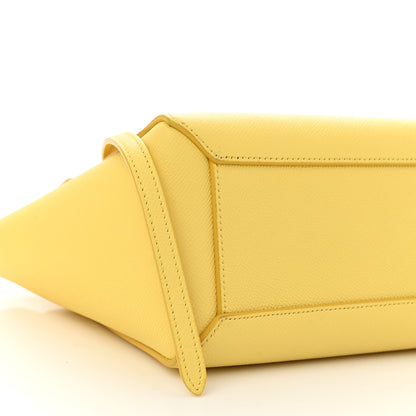Celine Grained Calfskin Nano Belt Bag Citron 9 of 10