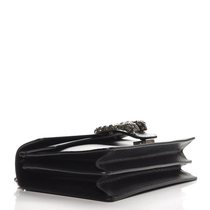 Gucci Pebbled Calfskin Small Dionysus Shoulder Bag Black 5 of 8