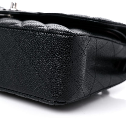 Chanel Caviar Quilted Small Double Flap Black 9 of 9