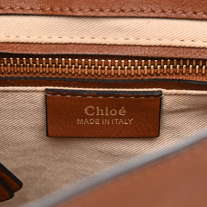 Chloe Suede Calfskin Small Faye Backpack Tan 6 of 10