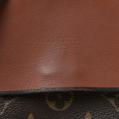 Louis Vuitton Monogram Tuileries Besace Caramel Rouge 9 of 12