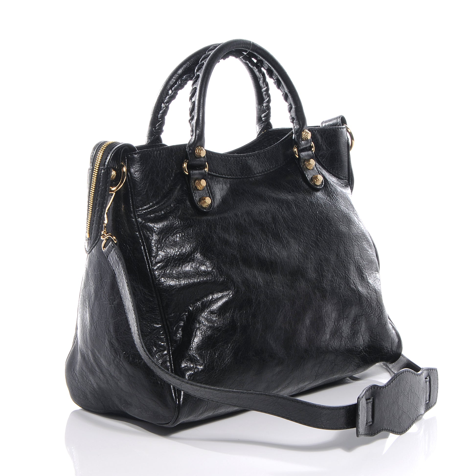 Balenciaga Agneau Giant 12 Gold Hardware Velo Black 3 of 8