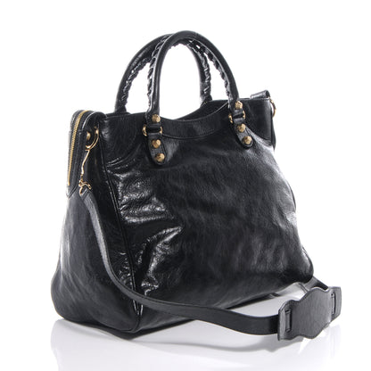 Balenciaga Agneau Giant 12 Gold Hardware Velo Black 3 of 8