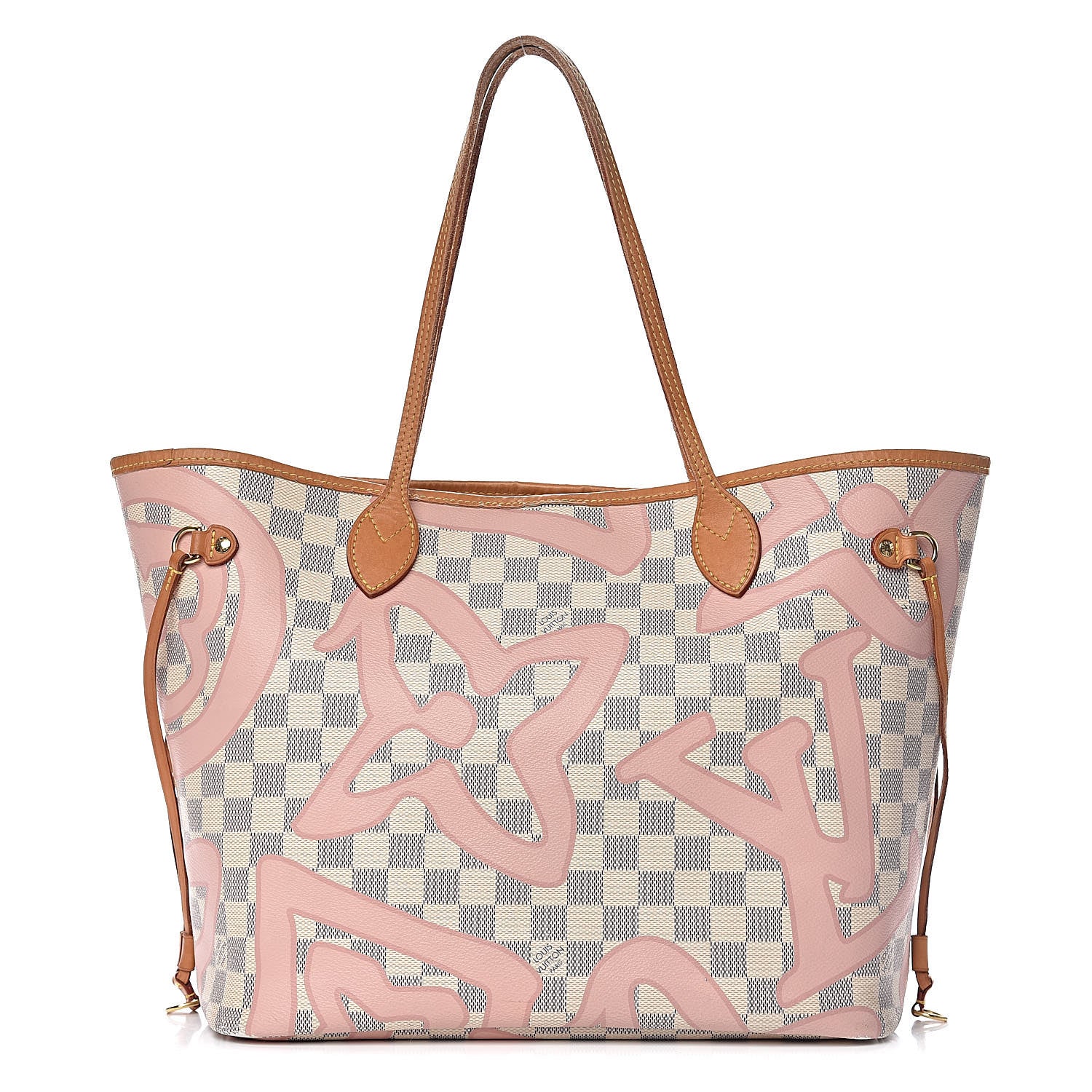 Louis Vuitton Damier Azur Tahitienne Neverfull MM 1 of 14