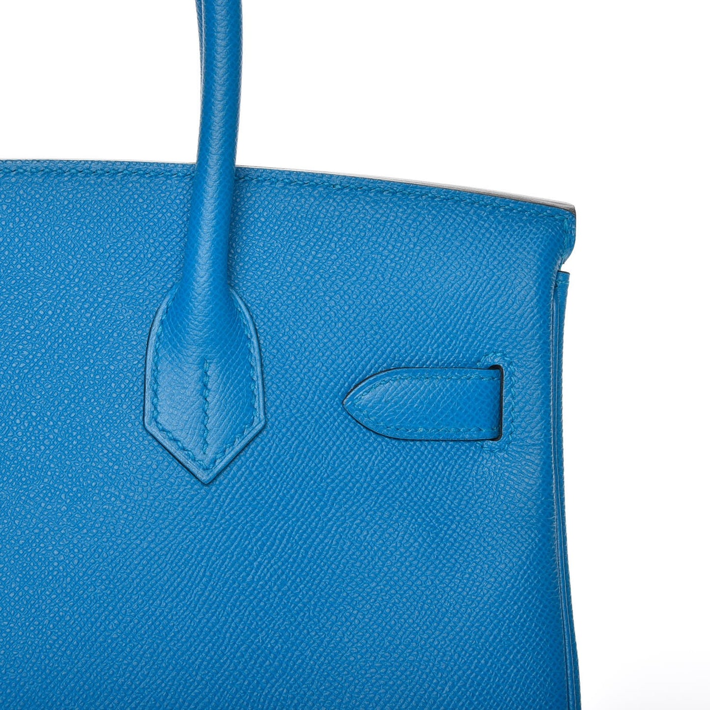 Epsom Birkin 30 Bleu Zanzibar
