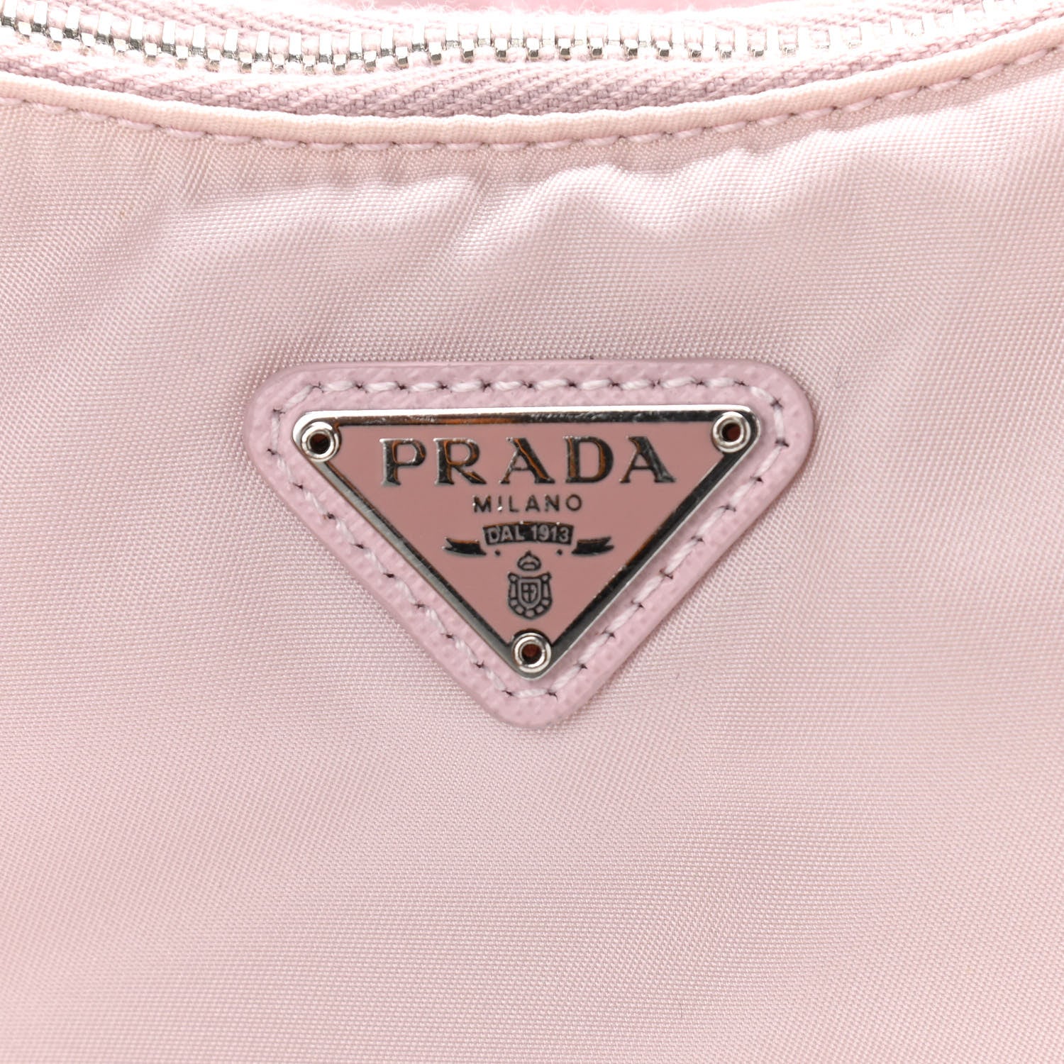 Prada Nylon Re-Edition 2005 Shoulder Bag Alabastro 7 of 9