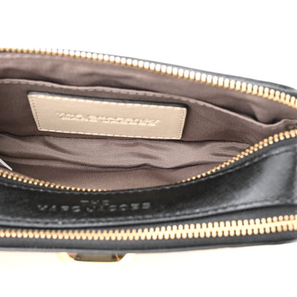 Marc Jacobs Saffiano Small Snapshot Camera Bag New Cloud White Multicolor 5 of 12