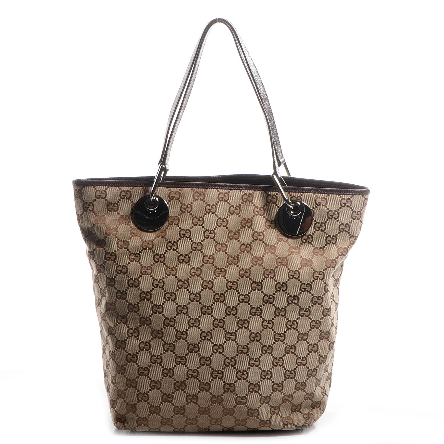 Gucci Monogram Large Eclipse Tote Ebony 1 of 8
