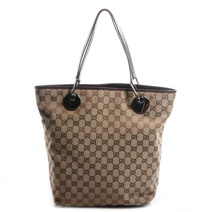 Gucci Monogram Large Eclipse Tote Ebony 1 of 8