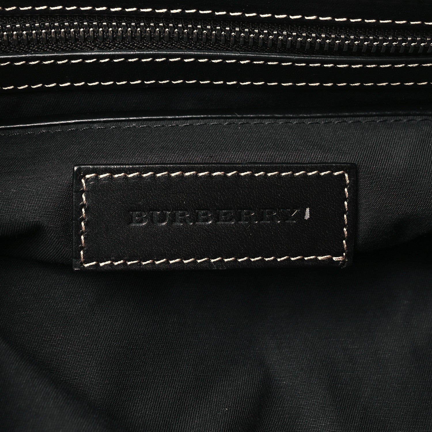 Burberry Nylon Vintage Check Medium Rucksack Backpack Antique Yellow 6 of 8