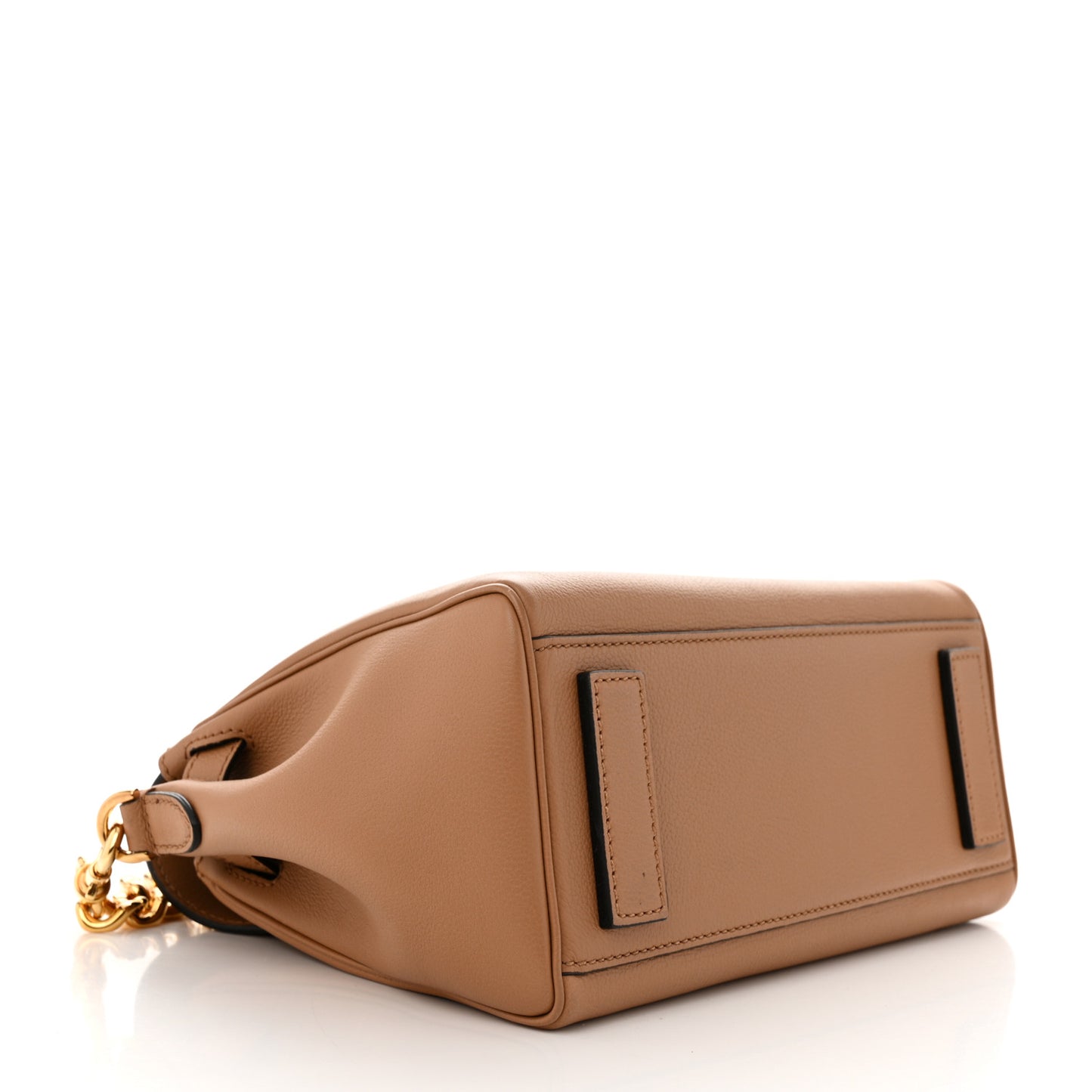 Calfskin Medium La Medusa Top Handle Handbag Brown