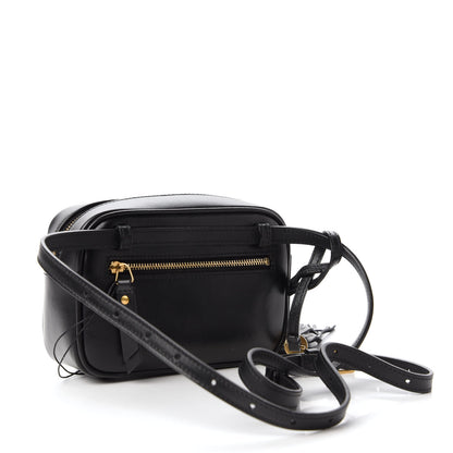 Saint Laurent Raffia Canvas Monogram Lou Heart Belt Bag Beige Black 3 of 10