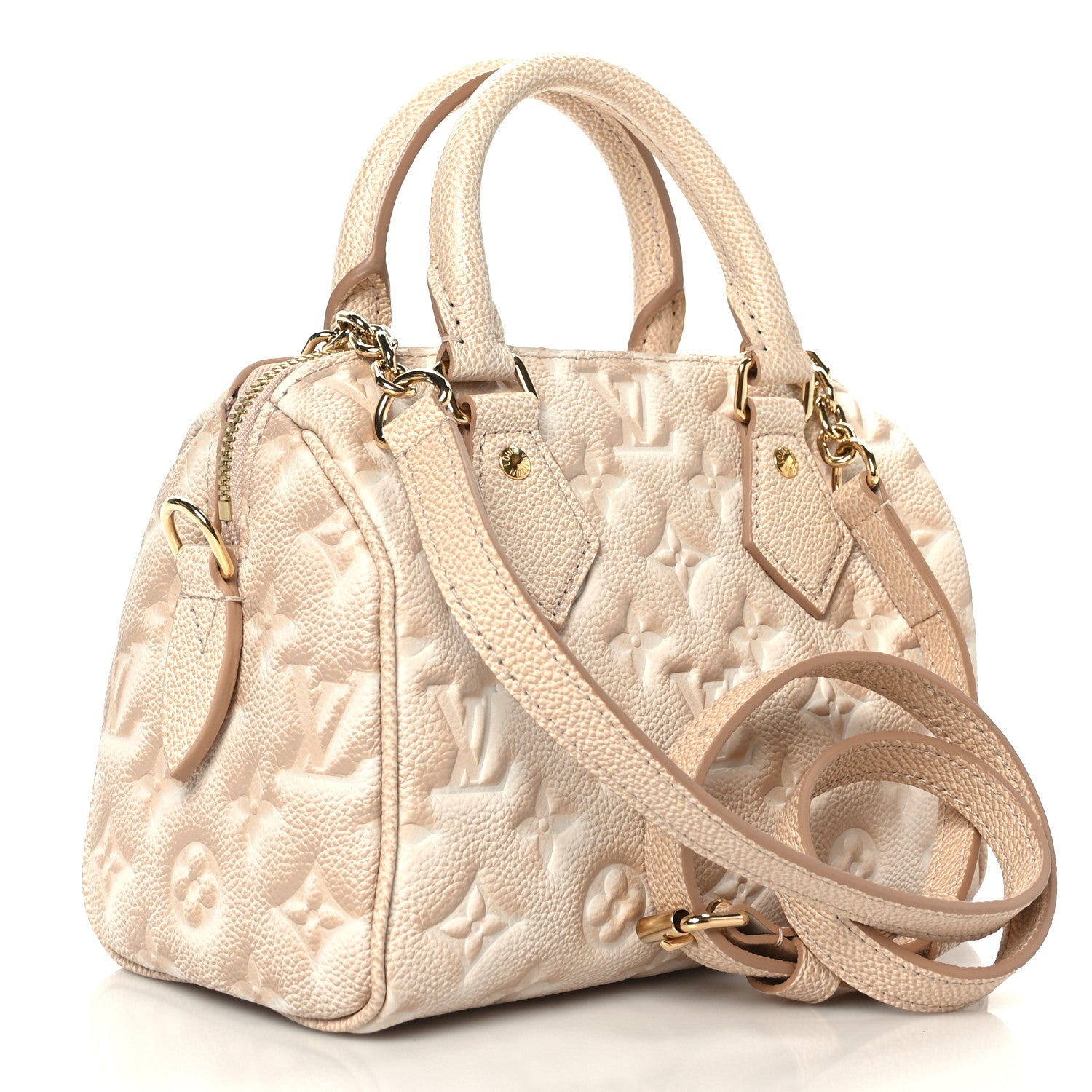 Louis Vuitton Empreinte Monogram Summer Stardust Speedy Bandouliere 20 Beige Clair 3 of 10