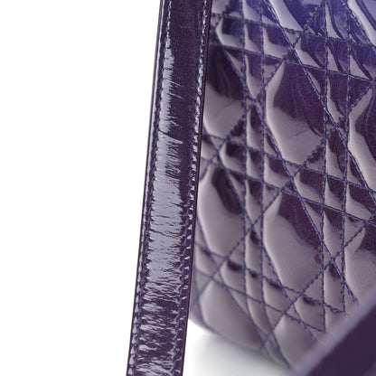 Christian Dior Patent Gradient Medium Lady Dior Purple Blue 13 of 14