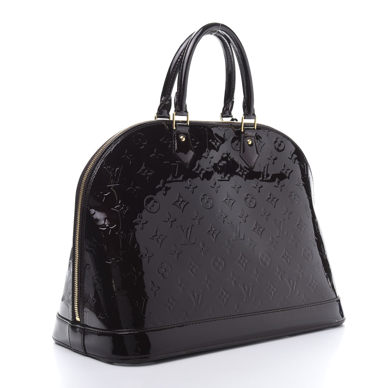 Louis Vuitton Vernis Alma GM Amarante 3 of 16