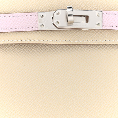Hermes Epsom Mini Kelly Sellier 20 Craie Mauve Pale Gold 8 of 11