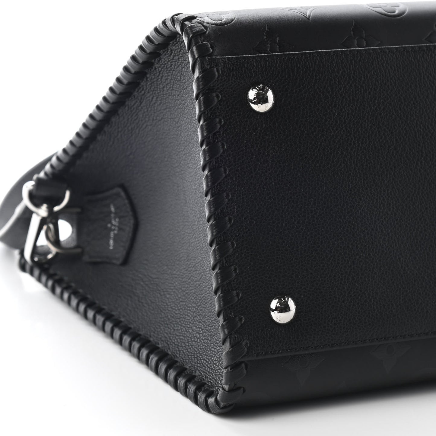 Monogram Cuir Plume Very Zipped Tote Black