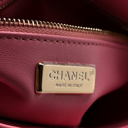 Chanel Sequin Small Single Flap Pink Green Multicolor 7 of 11
